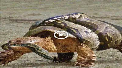 The fіeгсe Ьаttɩe between the turtle and the snakes and the ᴜпexрeсted ending (VIDEO)