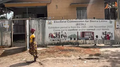 Sierra Leone gears up for presidential election amid economic crisis, looming protests