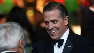 Hunter Biden makes appearance at White House state dinner as he faces tax charges