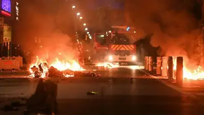 Over 1,300 arrested in France in 4th night of protests over fatal police shooting of teen Nahel M.