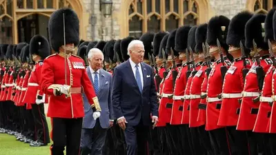 Ahead of NATO summit, Biden meets with King Charles for 1st time since coronation