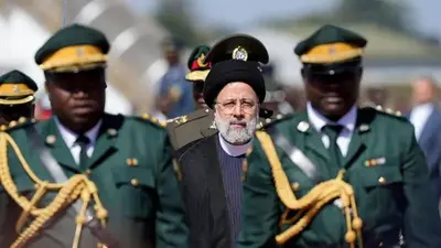 Iranian president welcomed in Zimbabwe with anti-West songs on the last stop on his Africa trip