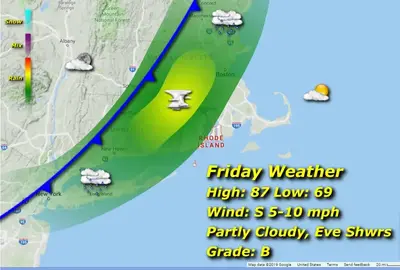 Rhode Island Weather for July 14, 2023 – John Donnelly