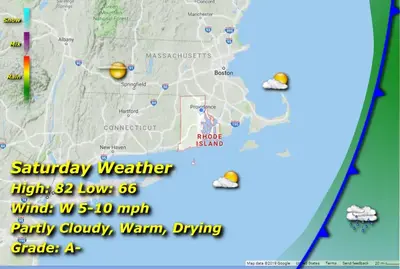 Rhode Island Weekend Weather, July 22/23, 2023 – John Donnelly