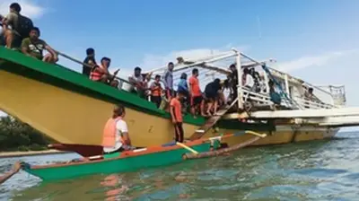 Philippine coast guard rescues 67 people from damaged boat in the second ferry accident in a week