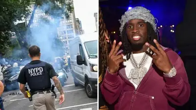 Twitch streamer Kai Cenat accused of ‘inciting a riot’ with video game giveaway in Manhattan’s Union Square in New York