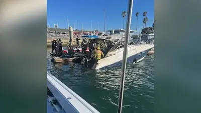 2 killed, 3 injured in Long Beach boat fire: Fire department