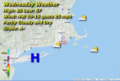 Rhode Island Weather for August 9, 2023 – John Donnelly