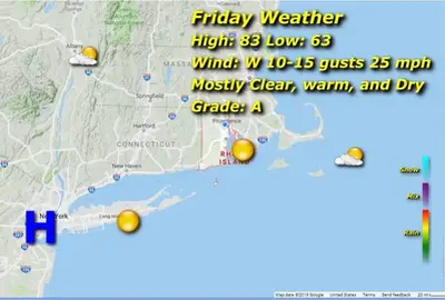 Rhode Island Weather for August 11, 2023 – John Donnelly