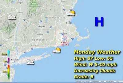 Rhode Island Weather for August 14, 2023 – John Donnelly