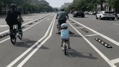 Washington DC refuses to say bike lanes are child safe – as bike lobby claims “play space”