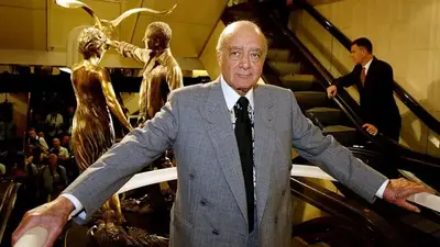 Businessman Mohamed Al Fayed, father of passenger Dodi Al Fayed in Princess Diana crash, dead at 94