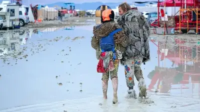 Burning Man attendees advised to conserve food and water after rains