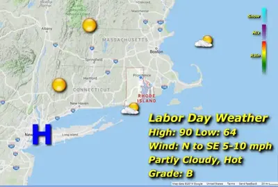 Rhode Island Weather for September 4, 2023 – John Donnelly