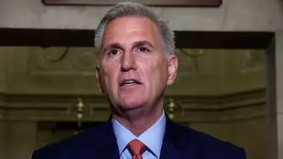 Visibly irritated McCarthy dares Republican hard-liners to try to oust him in closed-door meeting