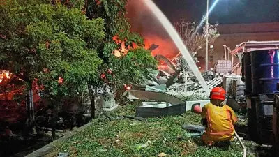 A Taiwan golf ball maker fined after a fatal fire for storing 30 times limit for hazardous material