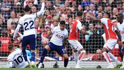 X reacts as points shared by Arsenal and Tottenham in north London derby