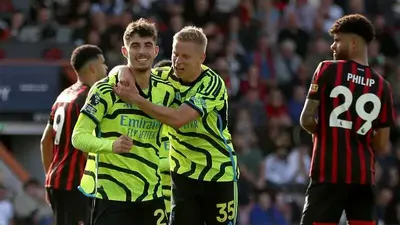 Bournemouth 0-4 Arsenal: Player ratings as Kai Havertz nets first goal in comfortable victory