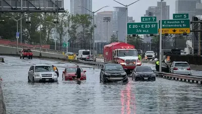 New York City faces major flooding as heavy rain inundates region