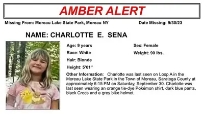 Amber Alert issued for possibly abducted 9-year-old girl last seen at New York state park