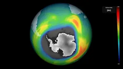 Ozone hole over Antarctica grows to one of the largest on record, scientists say