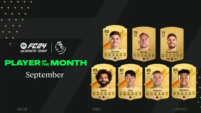 Premier League confirm seven nominees for September 2023 Player of the Month award