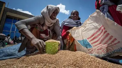US resumes some food aid deliveries to Ethiopia after assistance was halted over 'widespread' theft