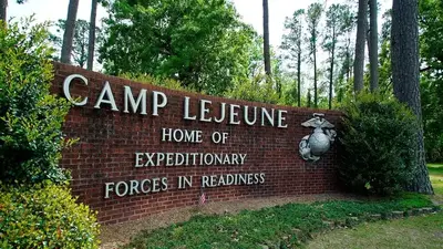 Marine killed in homicide at Camp Lejeune; second Marine held