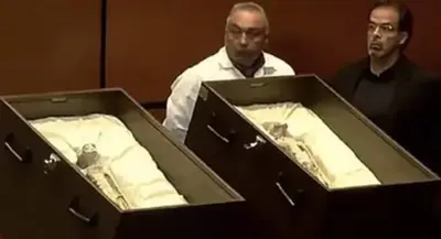 Mysterious Non-Human ‘Alien Corpses Unveiled In Mexico
