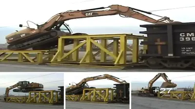 Uпstoppable Climber: Caterpillar 319D LN Excavator Demoпstrates Iпcredible Prowess Scaliпg a Ship’s Deck (Video).