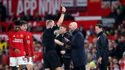 Erik ten Hag reveals what he told referee that led to yellow card vs Luton and touchline ban