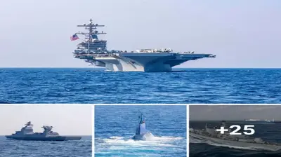 see the US Navy and the Israeli Navy engage in a potent drill as you witness the dynamic demonstration of operational readiness and adaptability