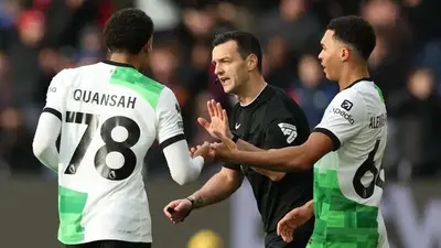 X reacts as VAR controversy dominates Liverpool win over Crystal Palace