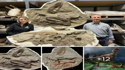 Ancient Revelation: 75-Million-Year-Old Tyrannosaur Fossil Unveils First-Ever Preserved Stomach Contents, Offering Glimpse Into Prehistoric Diet
