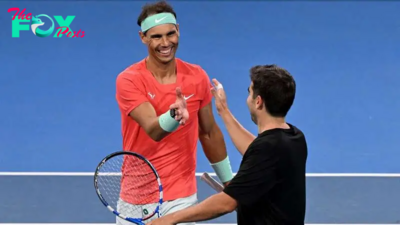 Rafa Nadal beaten in doubles match on competitive tennis return: when is his first singles match in Brisbane?