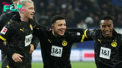 Jadon Sancho admits he wants to be 'happy again' after assist in first game since Man Utd loan exit
