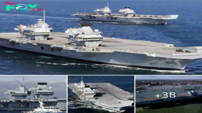 HMS Prince of Wales, worth £3.2 billion, serves as parts for sister ship Queen Elizabeth