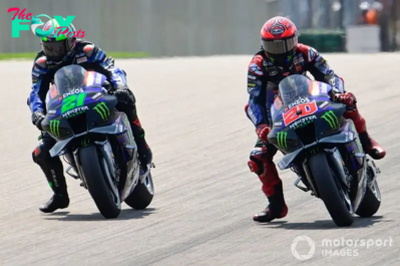 Quartararo spoke to Rins more at test than to Morbidelli in four years as MotoGP team-mates