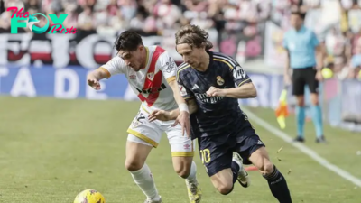 Real Madrid’s Luka Modric showed he can still reach the top level against Rayo Vallecano
