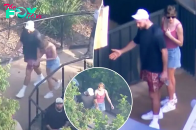 Taylor Swift and Travis Kelce enjoy day out, meet koalas at Sydney Zoo as he lands in Australia