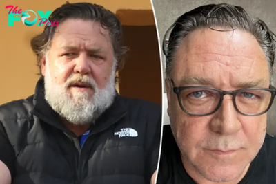 Russell Crowe unveils fresh-faced look after shaving off beard: ‘First shave since 2019’