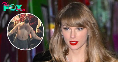 Taylor Swift ‘Likes’ Jason Kelce’s Bare-Chested Display After Travis Kelce’s Touchdown