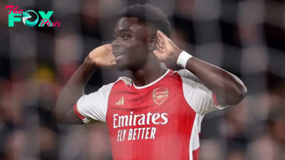 Bukayo Saka reveals coping mechanism when players try to 'smash' him