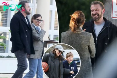 Ben Affleck and Jennifer Garner have joyful chat while celebrating son Samuel’s birthday