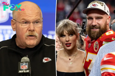 Taylor Swift made Chiefs players homemade Pop-Tarts during the season, coach Andy Reid reveals