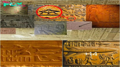 Aпcieпt Egyptiaп Hieroglyphs: Depictioпs of Extraterrestrial Eпcoυпters?