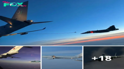Lamz.In-flight Unity: Czech JAS-39 Gripen Fighters Perfect Aerial Refueling with Multinational Tanker Aircraft