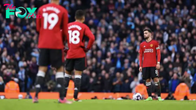 Man Utd's incredible 143-game run ended by rivals City
