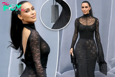 Kim Kardashian leaves price tag on her dress at Balenciaga show: Faux pas or fashion statement?