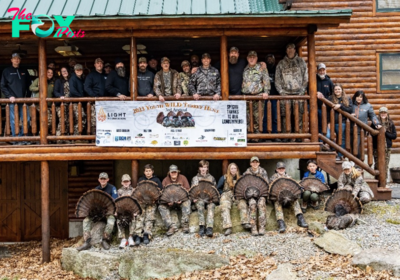 Overnight Youth Wild Turkey Hunt for 12-15 year olds. Apply now, RI DEM and The Light Foundation